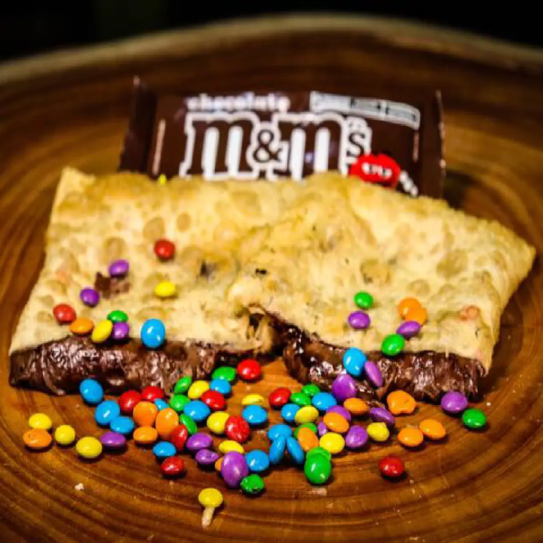 Pastel de M&M