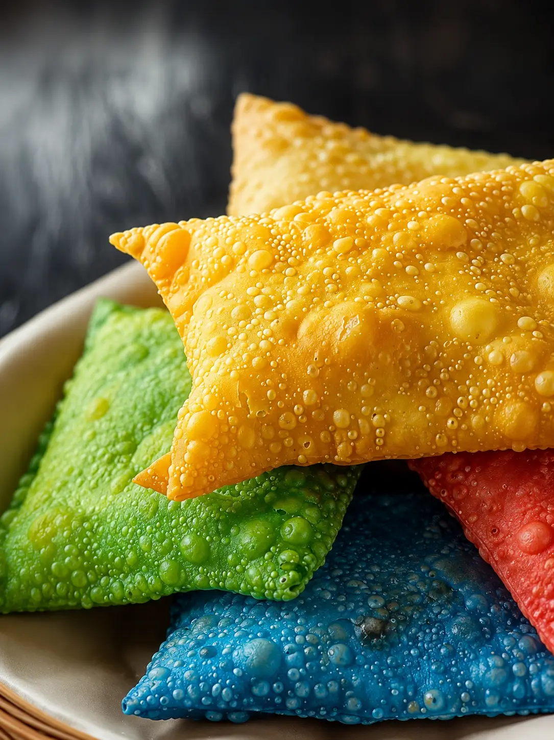 Pastel de Portuguesa com caldo de cana